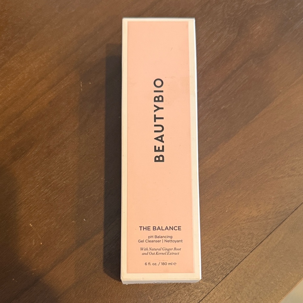 BeautyBio The Balance Gel Cleanser sealed